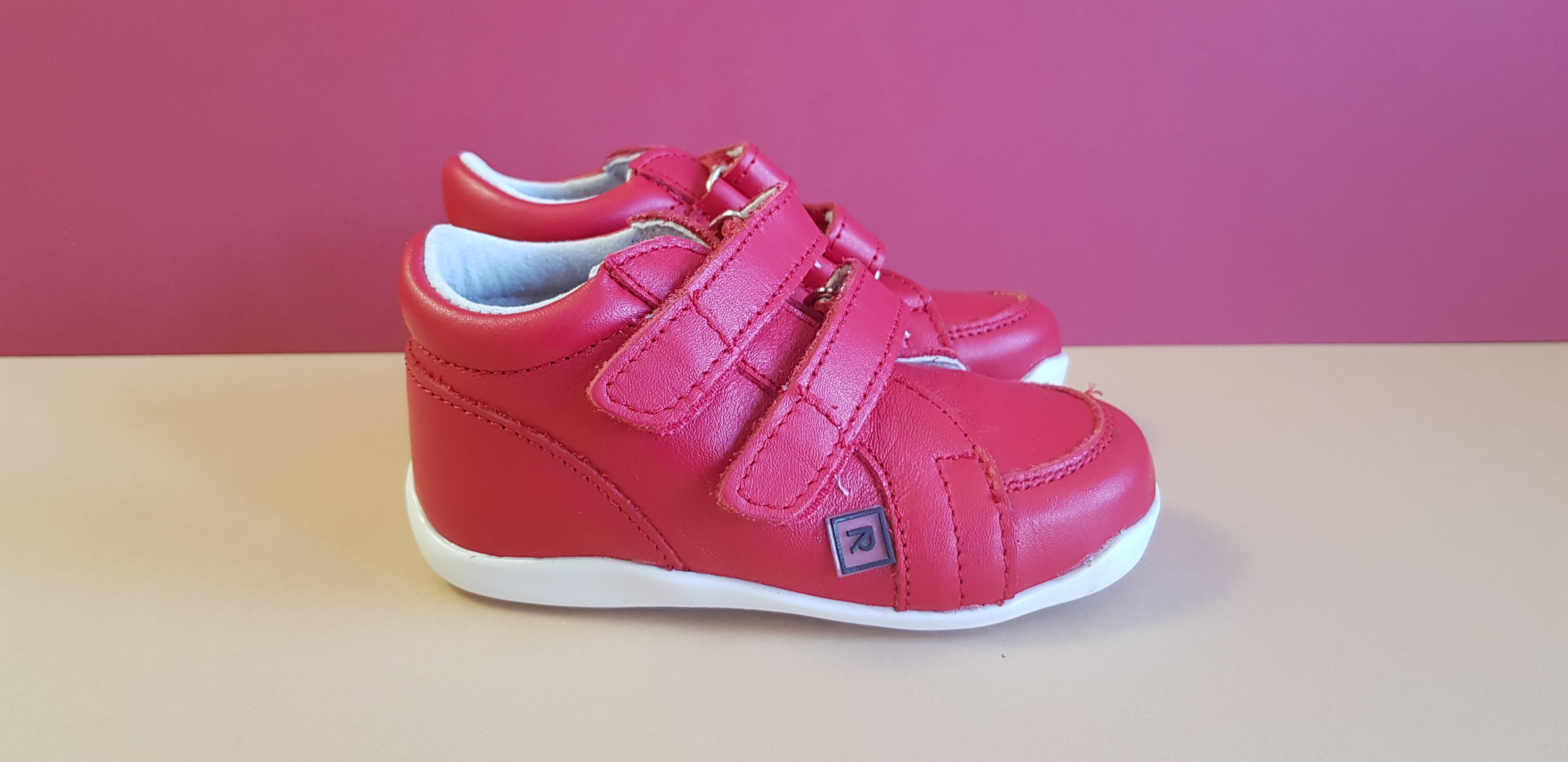 Red First Walking Shoes