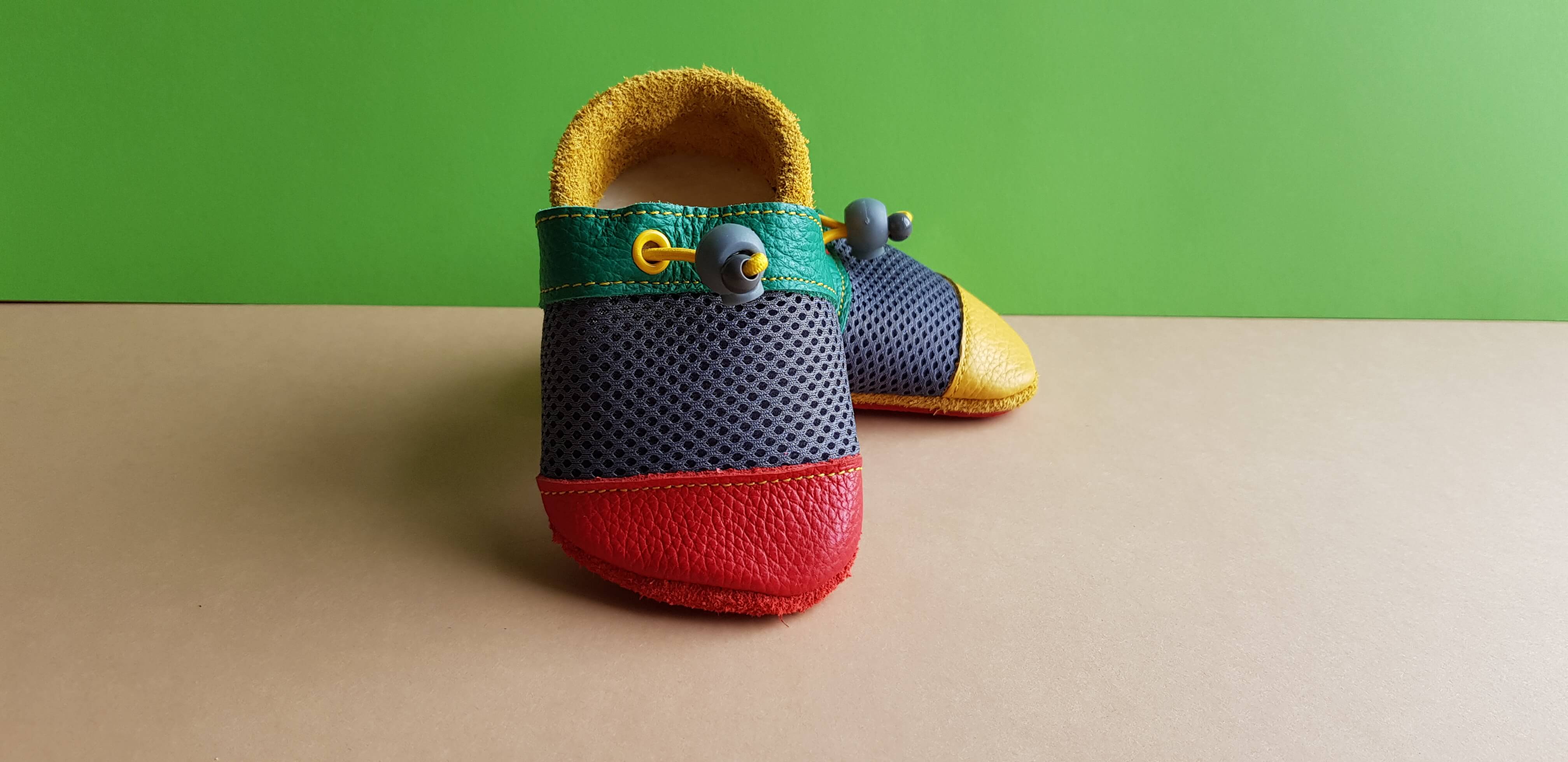 Indoor/Outdoor Soft Sole Slippers - Rainbow Breathable