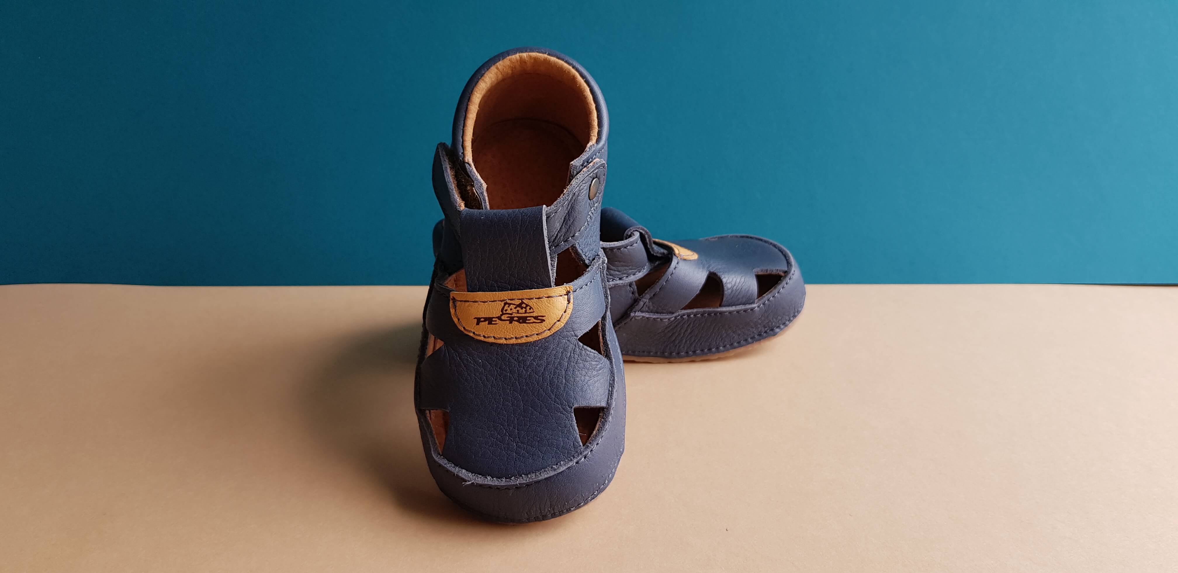 Barefoot Kid's Sandals - Navy
