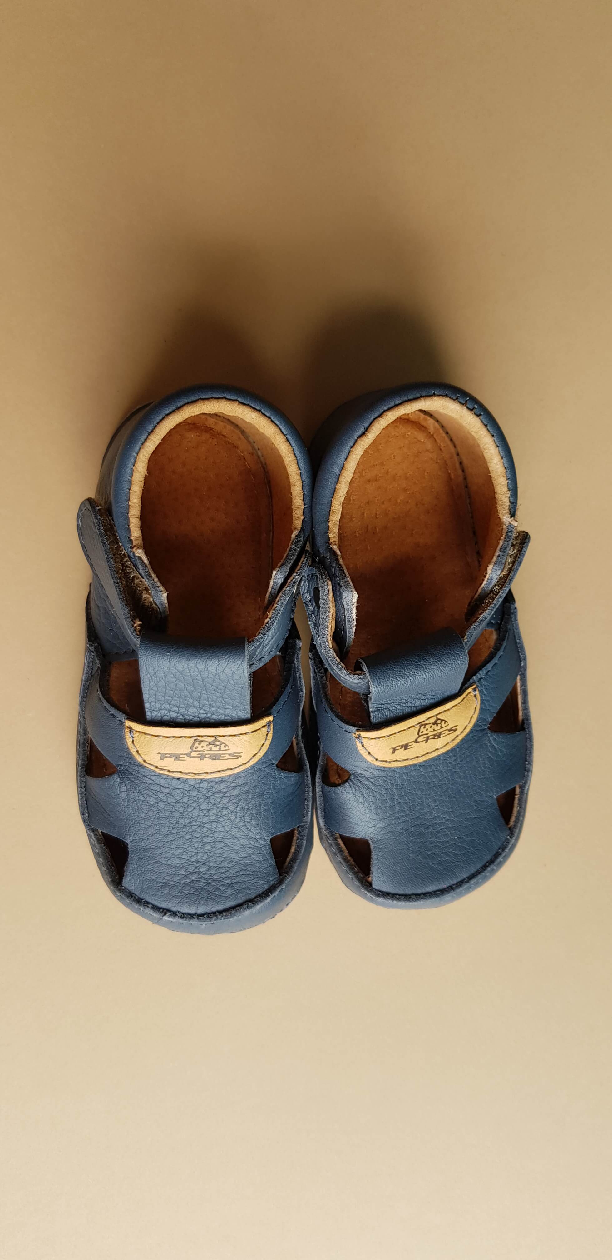 Barefoot Kid's Sandals - Navy