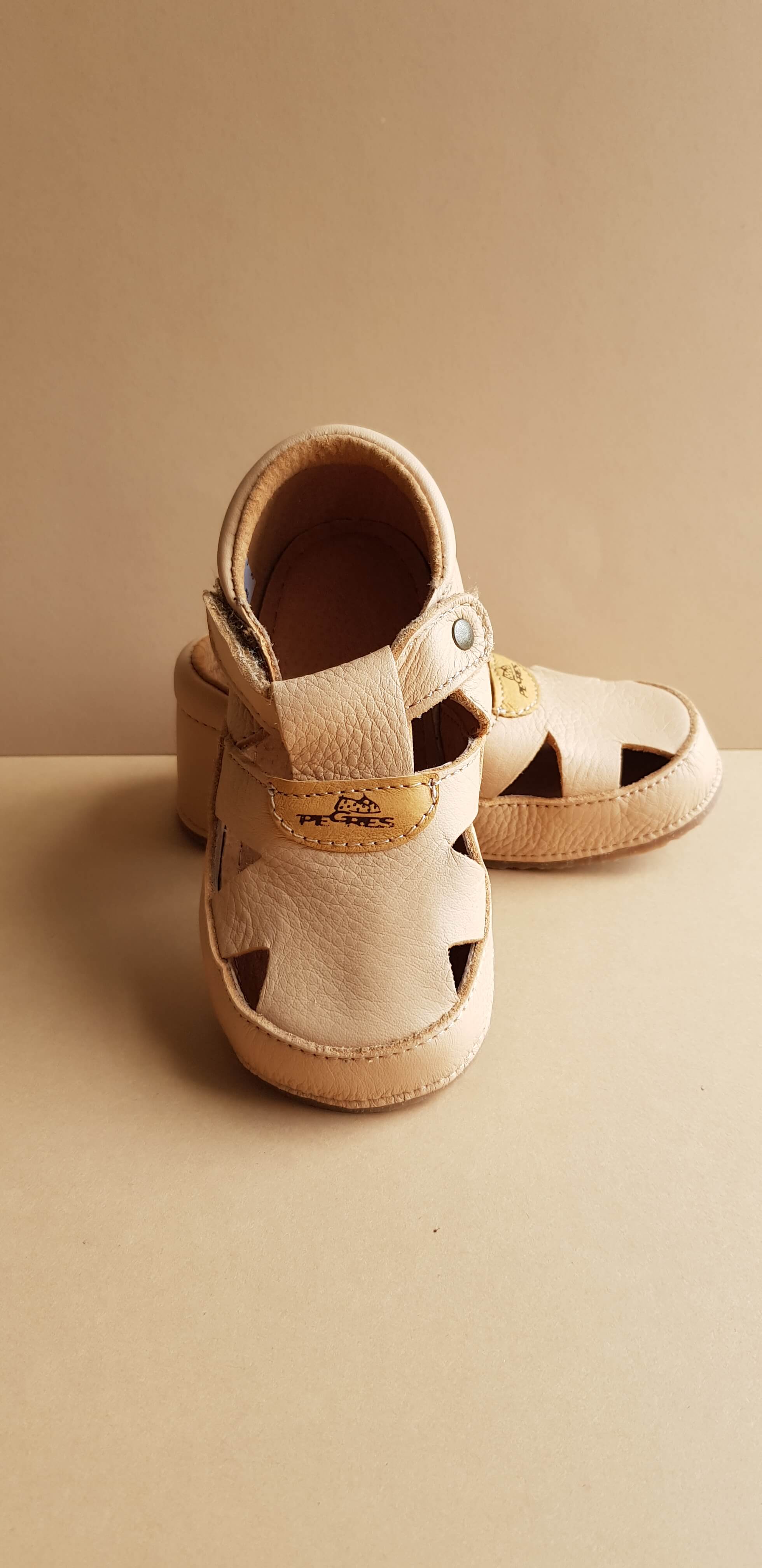 Barefoot Kid's Sandals - Beige