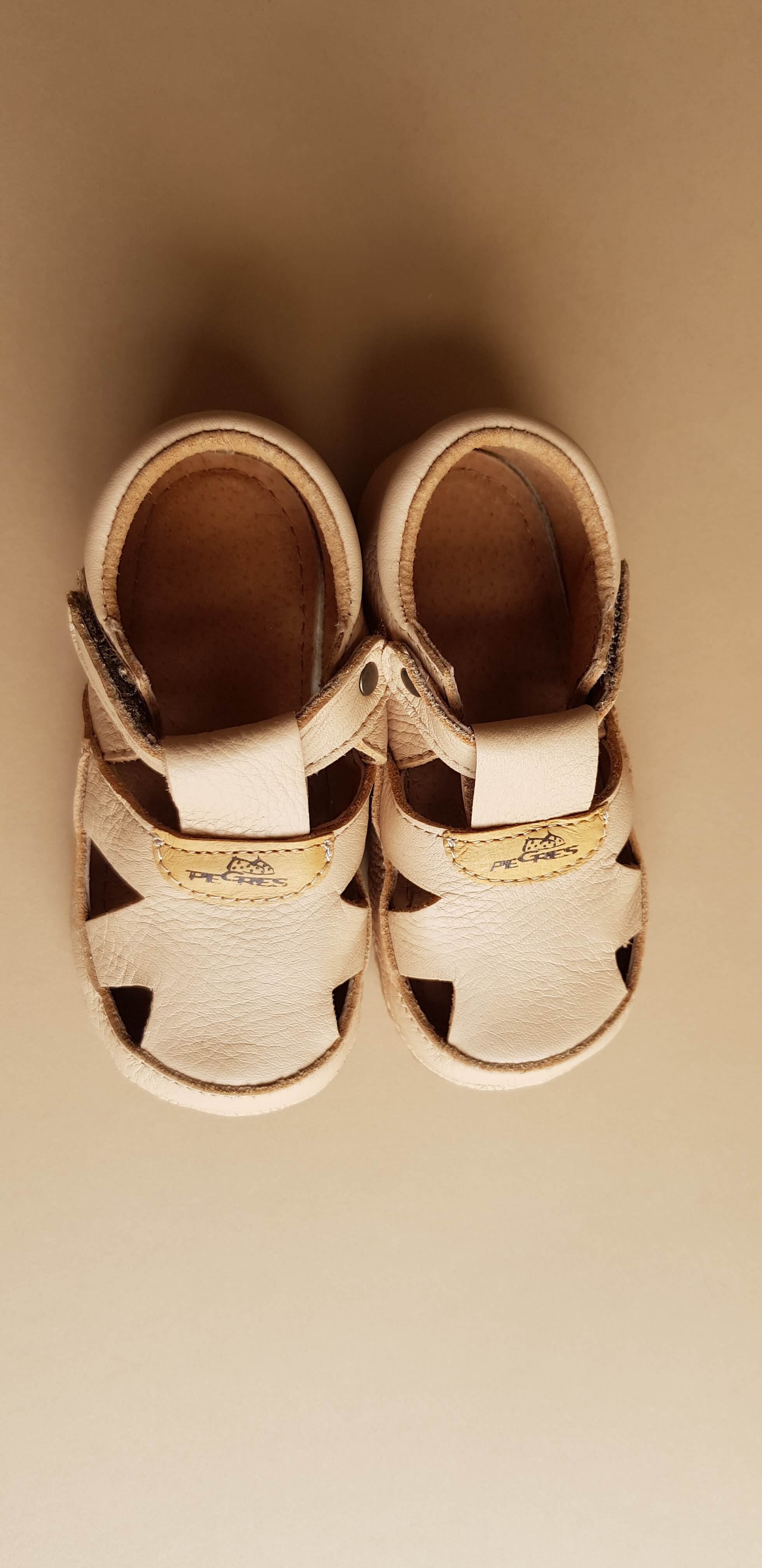 Barefoot Kid's Sandals - Beige