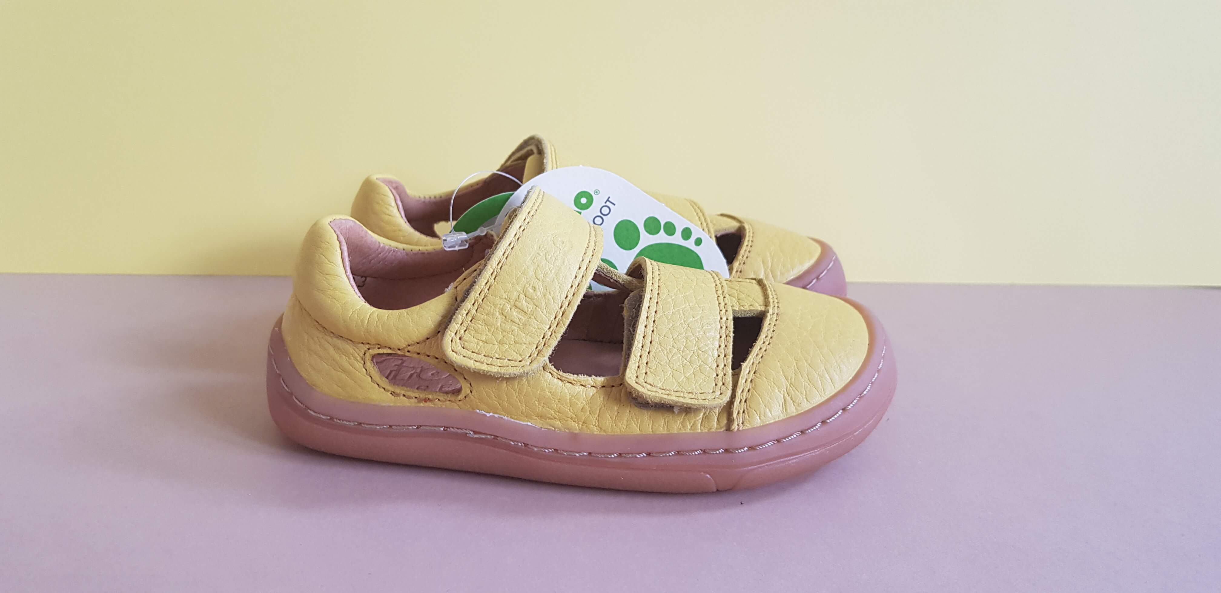 Barefoot sandals - Yellow