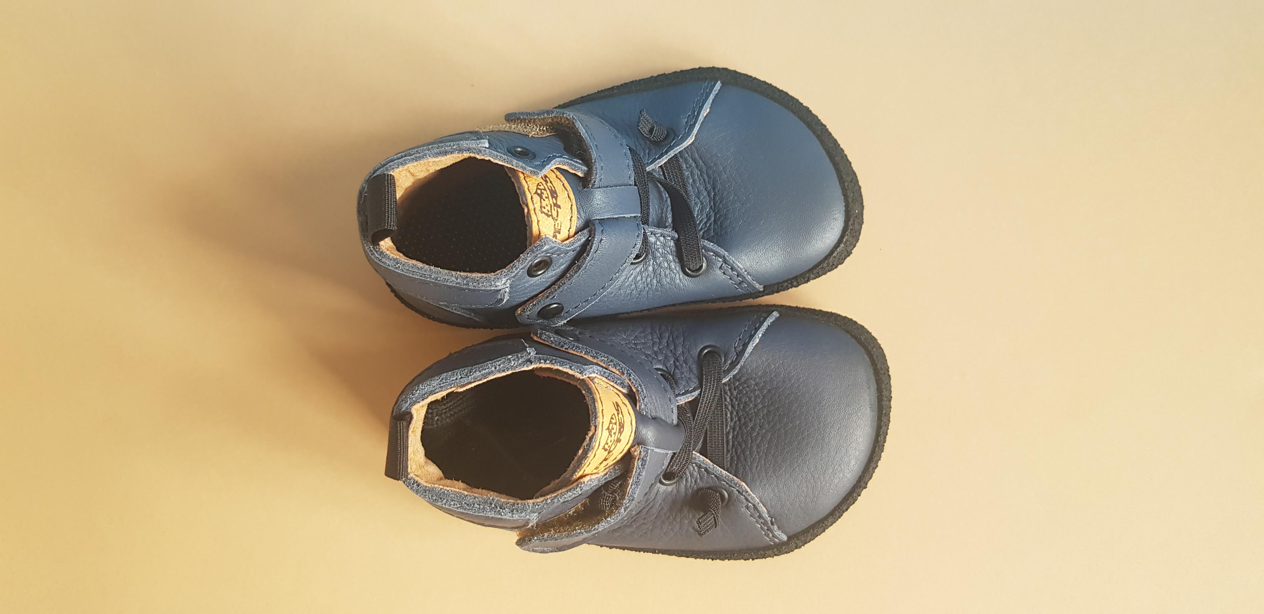 Barefoot Anatomically shaped Preschool shoes - Navy