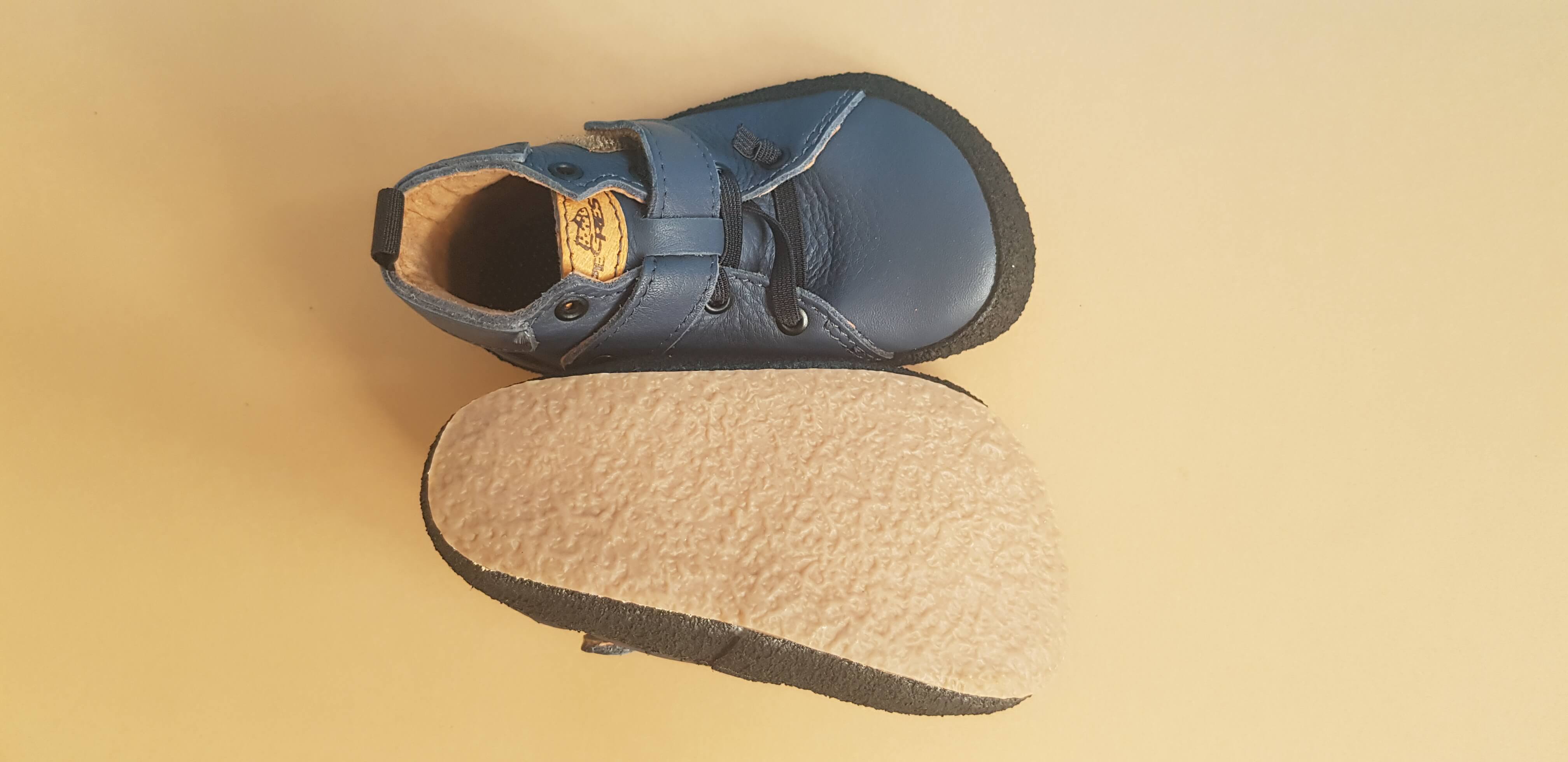 Barefoot Anatomically shaped Preschool shoes - Navy