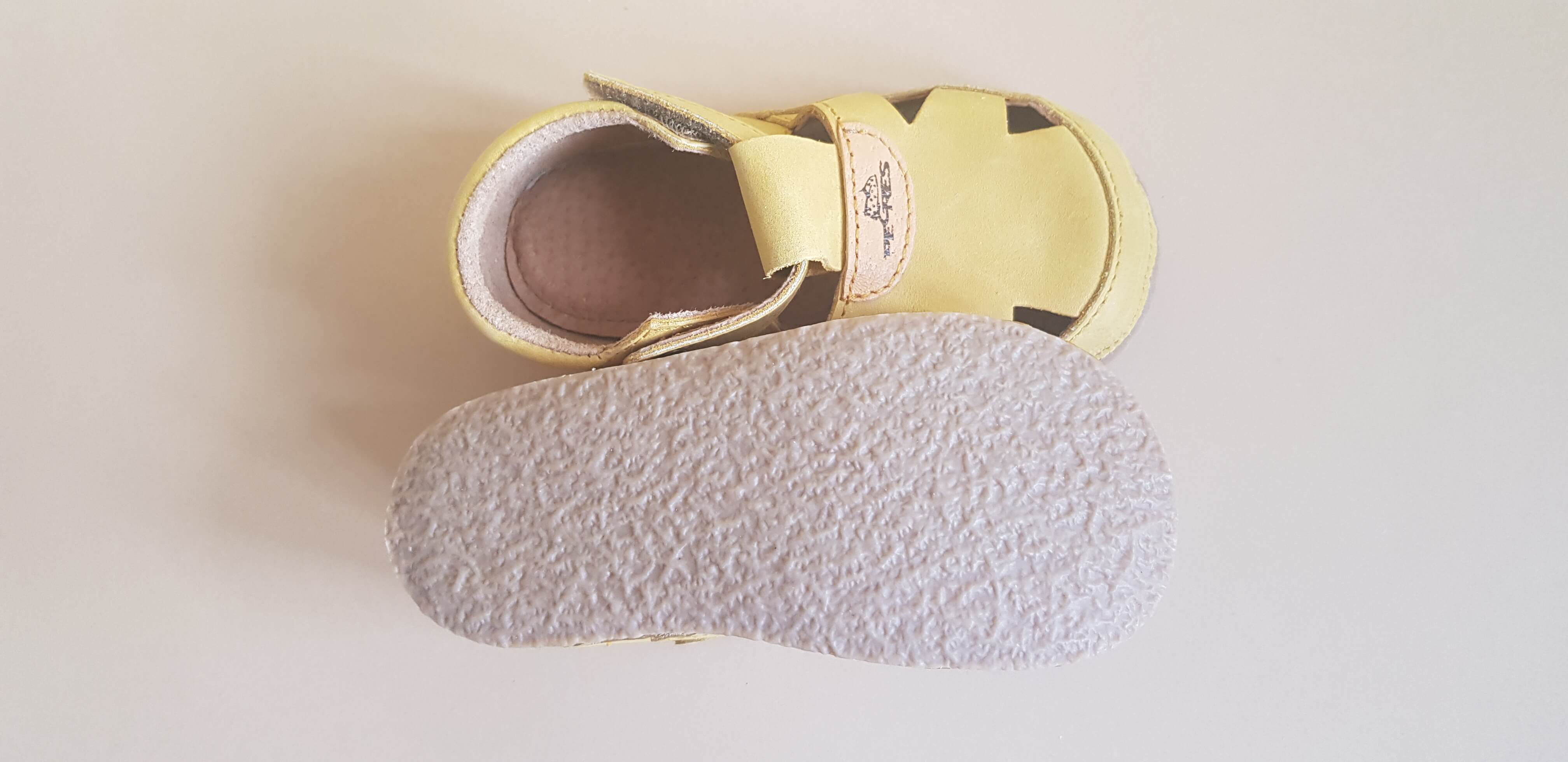 Barefoot Kids' Sandals - Mustard