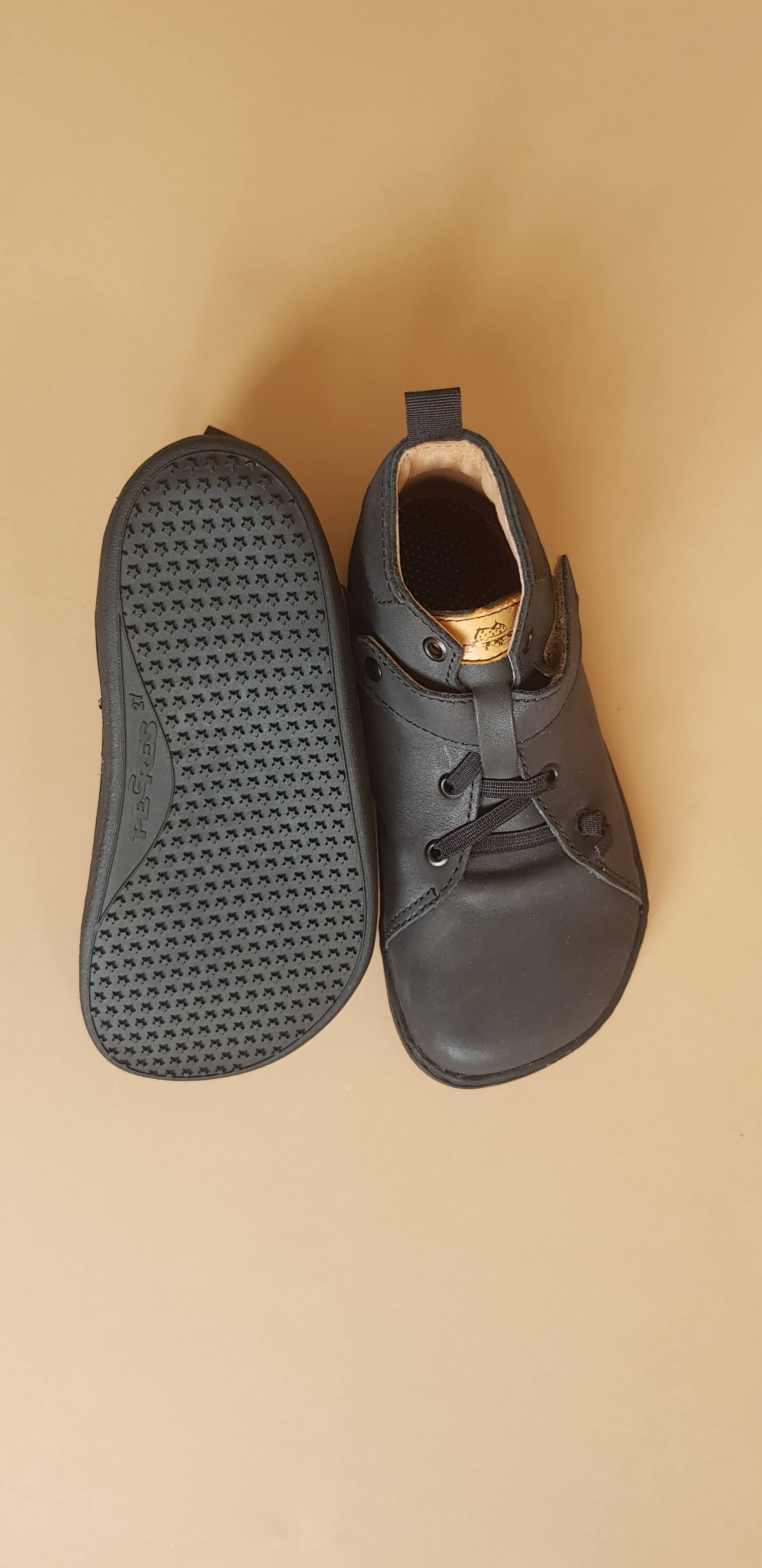 Barefoot Black School Shoes